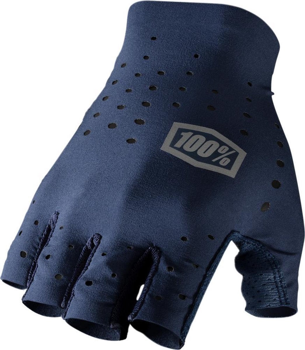100% Fietshandschoenen Korte Vingers MTB SLING - Zwart - S