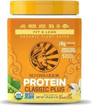 Sunwarrior Proteïne Classic Plus - Vanille - 375 gram