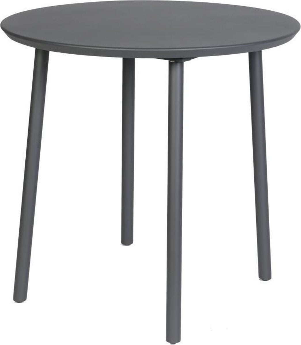 George table diameter80x75 cm alu anthracite