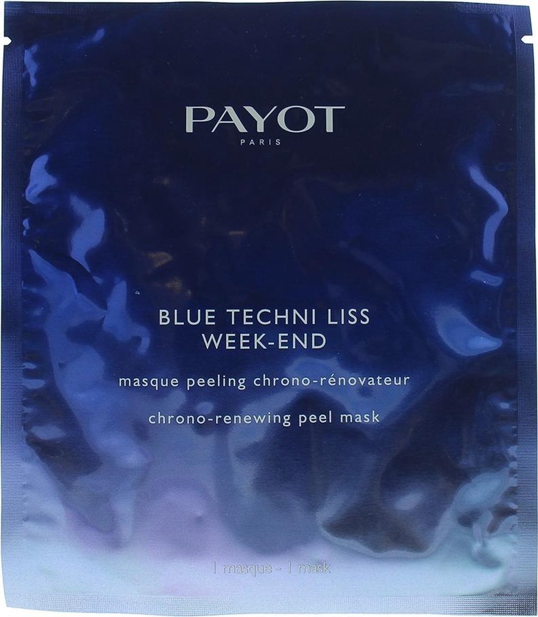 Payot Blue Techni Liss Chrono-Renewing Peel Mask 1 Sheet