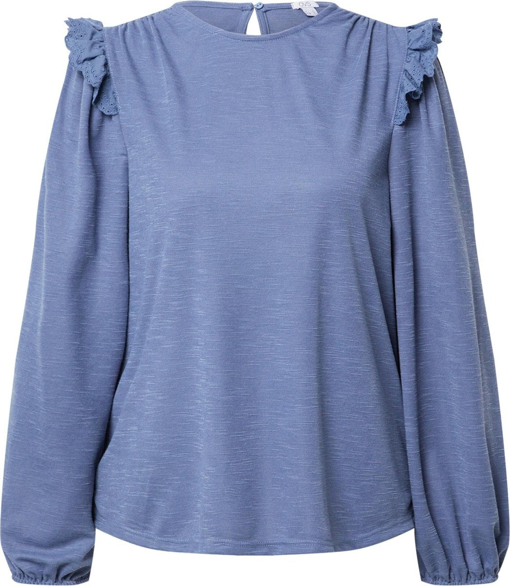 Ovs shirt camicia Blauw Gemêleerd-S