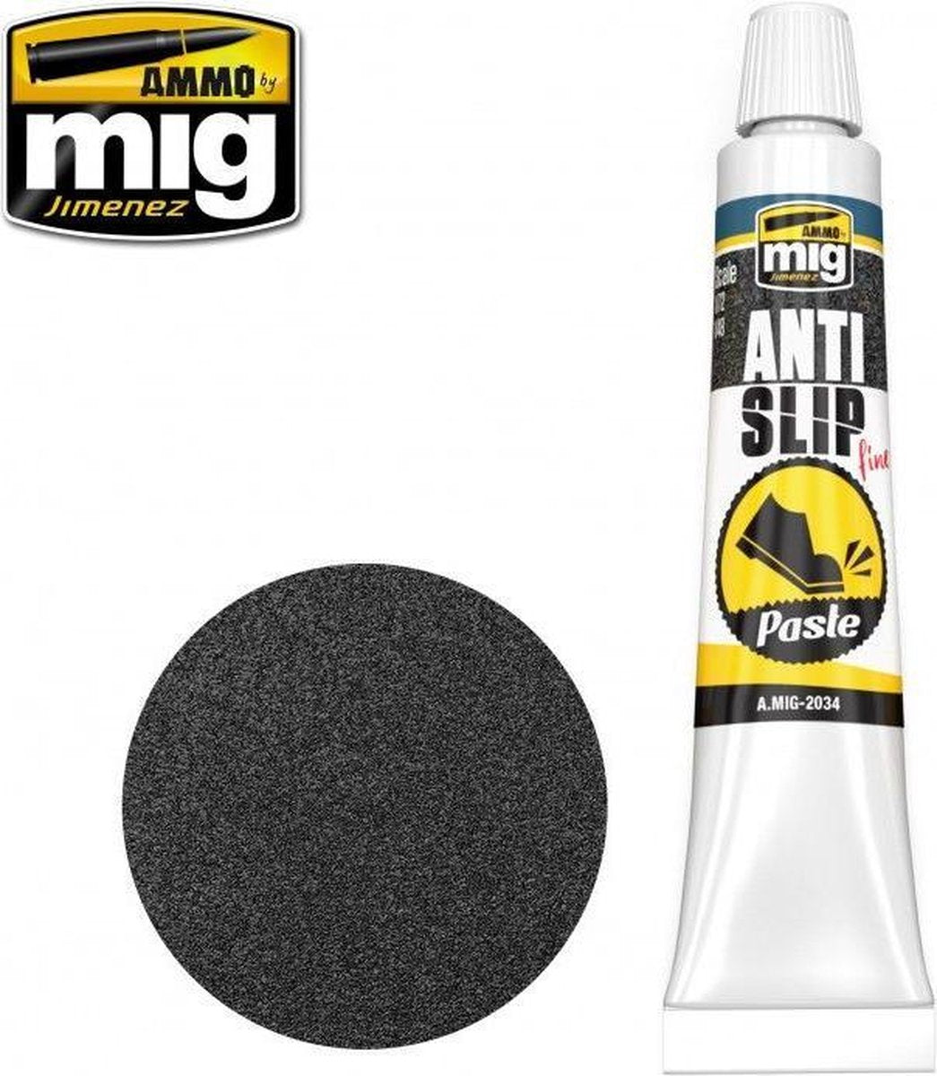 Mig - Anti-slip Paste - Black Color 20 Ml.