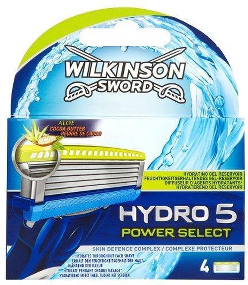 Wilkinson Hydro 5 Power Select scheermesjes - 4 stuks