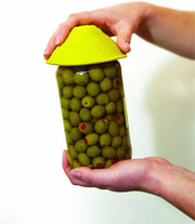 Anti-slip potopener - geel