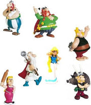Speel figuurtjes Asterix en Obelix (ca. 6-10 cm) Plastoy