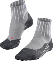 FALKE TK5 Short Equalizer Dames Wandelsokken - Lichtgrijs - Maat 35-36