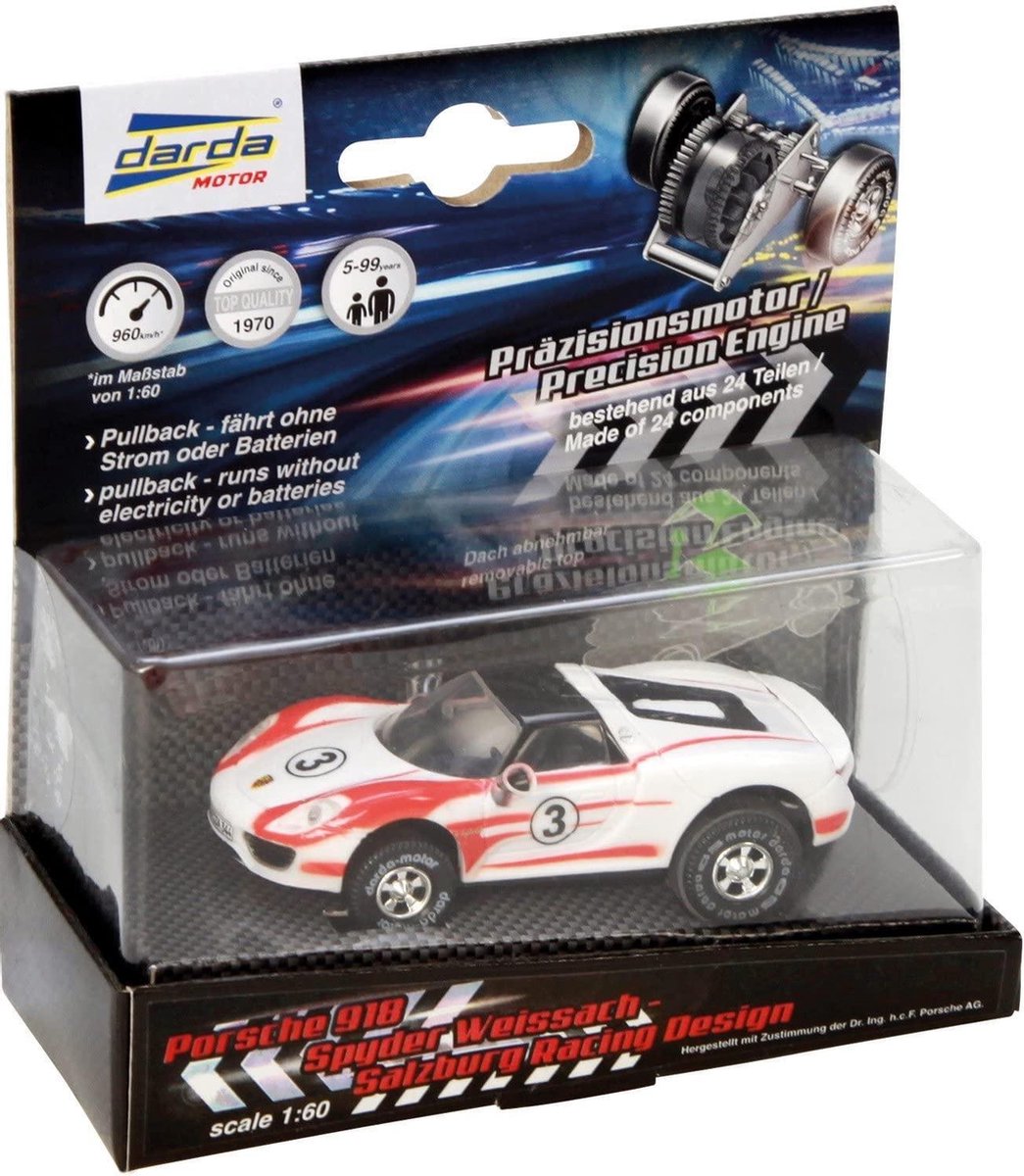 Darda Raceauto Porsche 918 Spyder Weissacher Salzburg Racing Design