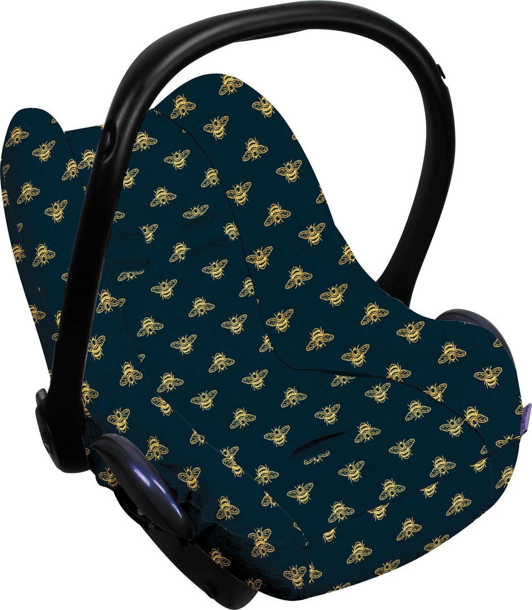 Dooky Seat Cover 0+ - Autostoel hoes - Golden Bee