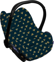 Dooky Seat Cover 0+ - Autostoel hoes - Golden Bee