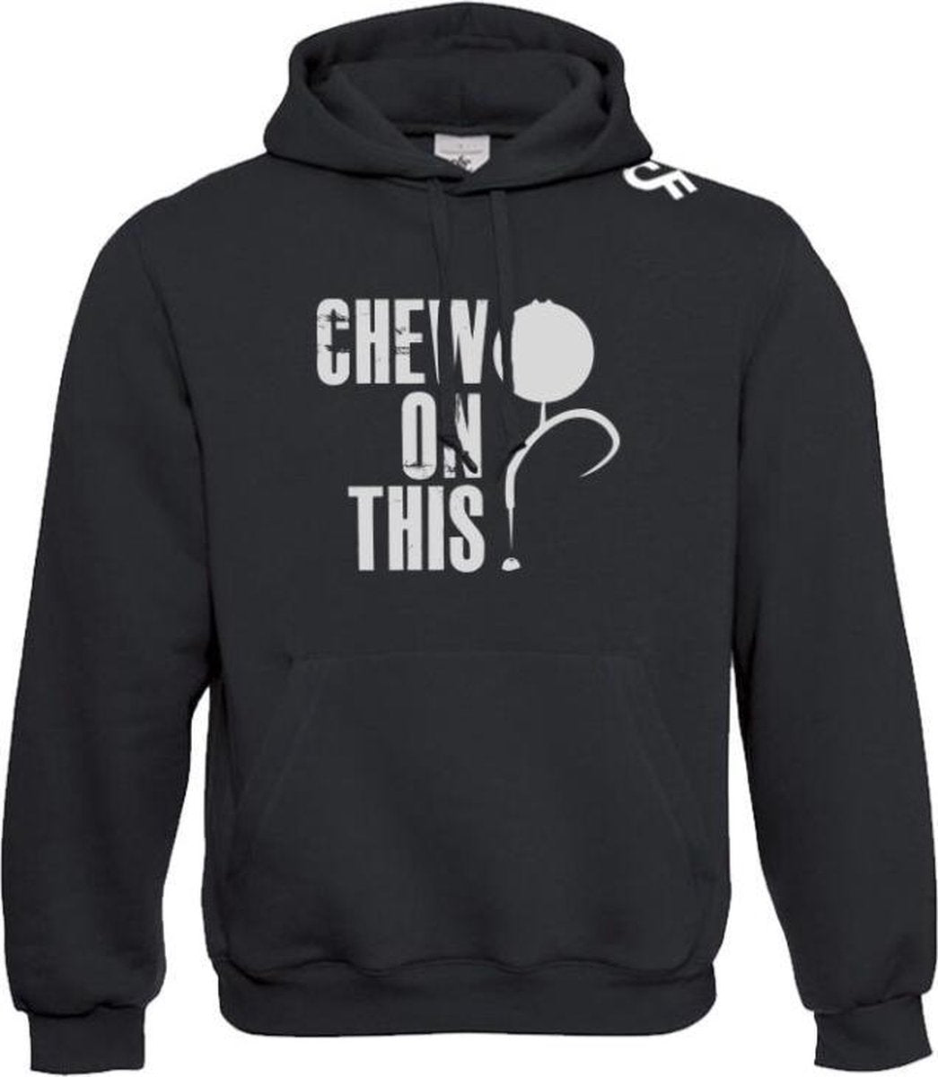 Karpervissen - Karper - Trui - Hoodie - Chew on This - CarpFeeling - Maat L
