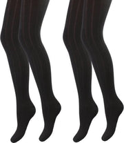 Maillots - 2-Pack - Gestreept - Zwart - Maat S/M