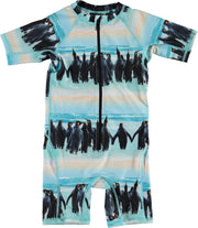Molo - UV-zwempak voor jongens - Neka - Penguin - maat 92-98cm