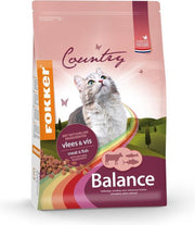 3x Fokker Country Balance Vlees & Vis Kattenvoer 2