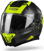 Nolan N87 Plus Distinctive 25 Flat Black Yellow Integraalhelm - Motorhelm - Maat XXL
