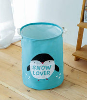 Container - Tas - Wasmand - Speelgoed mand - Pinguïn