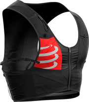 Compressport Ultrun S Pack Racevest Unisex Zwart (Inclusief 2 softflasks) | 2 Liter