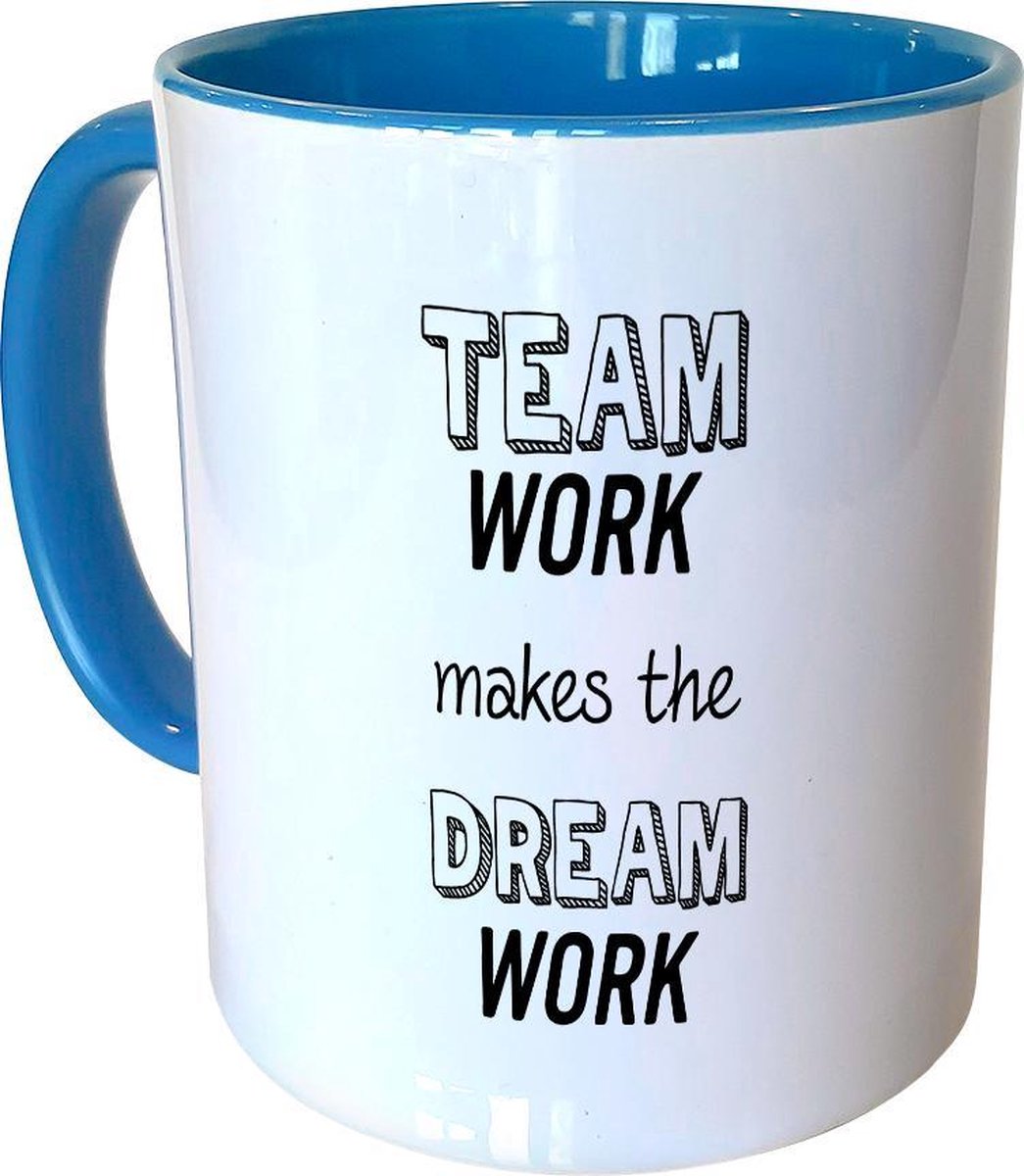 Mok Blauw - Start Doing - 300ml