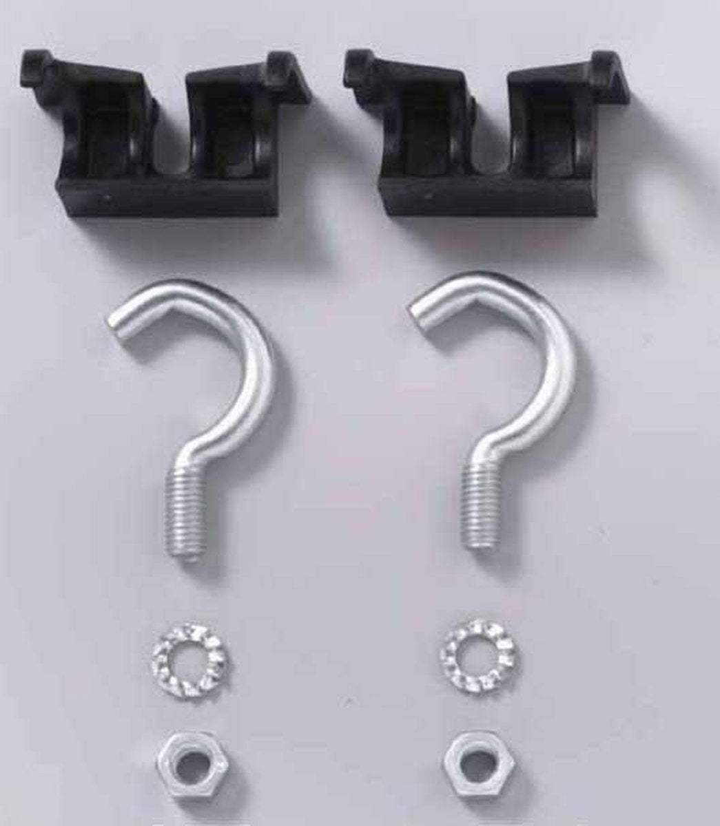 AXA - Bevestigingsset Ringslot - Zwart/ Zilver