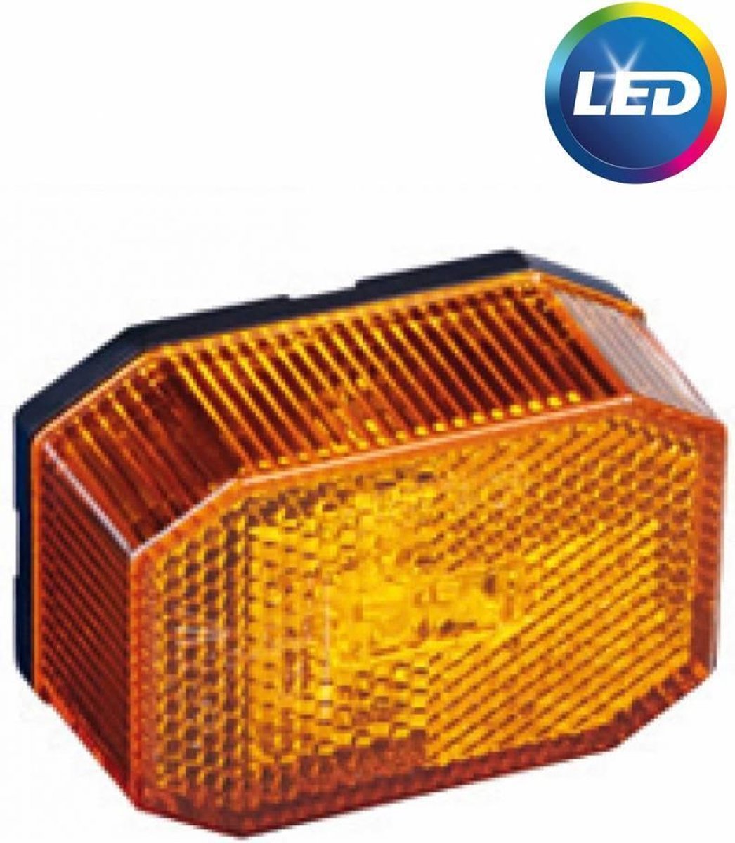 Aspock Flexipoint LED oranje - 50 cm DC kabel