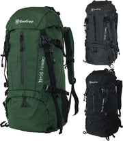 Beefree  Backpack - Rugzak - 55 Liter - Inclusief regenhoes - Groen