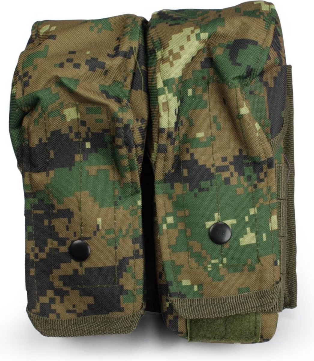 101Inc Molle pouch utility big A digital WDL camo
