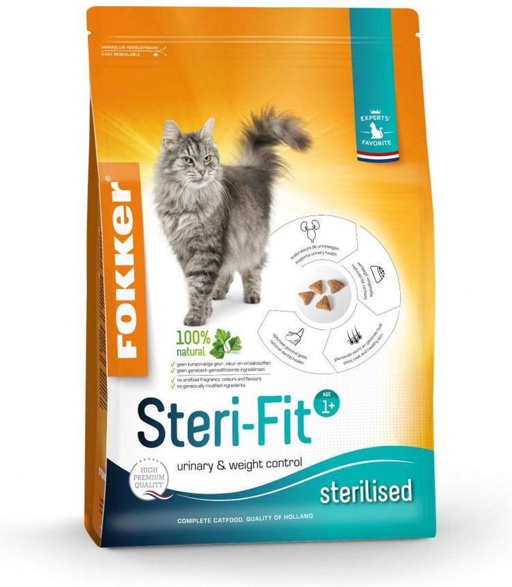 3x Fokker Cat Steri Fit 2