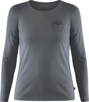 Fjallraven - Forever nature badge - long sleeve tee wmn - dusk - M