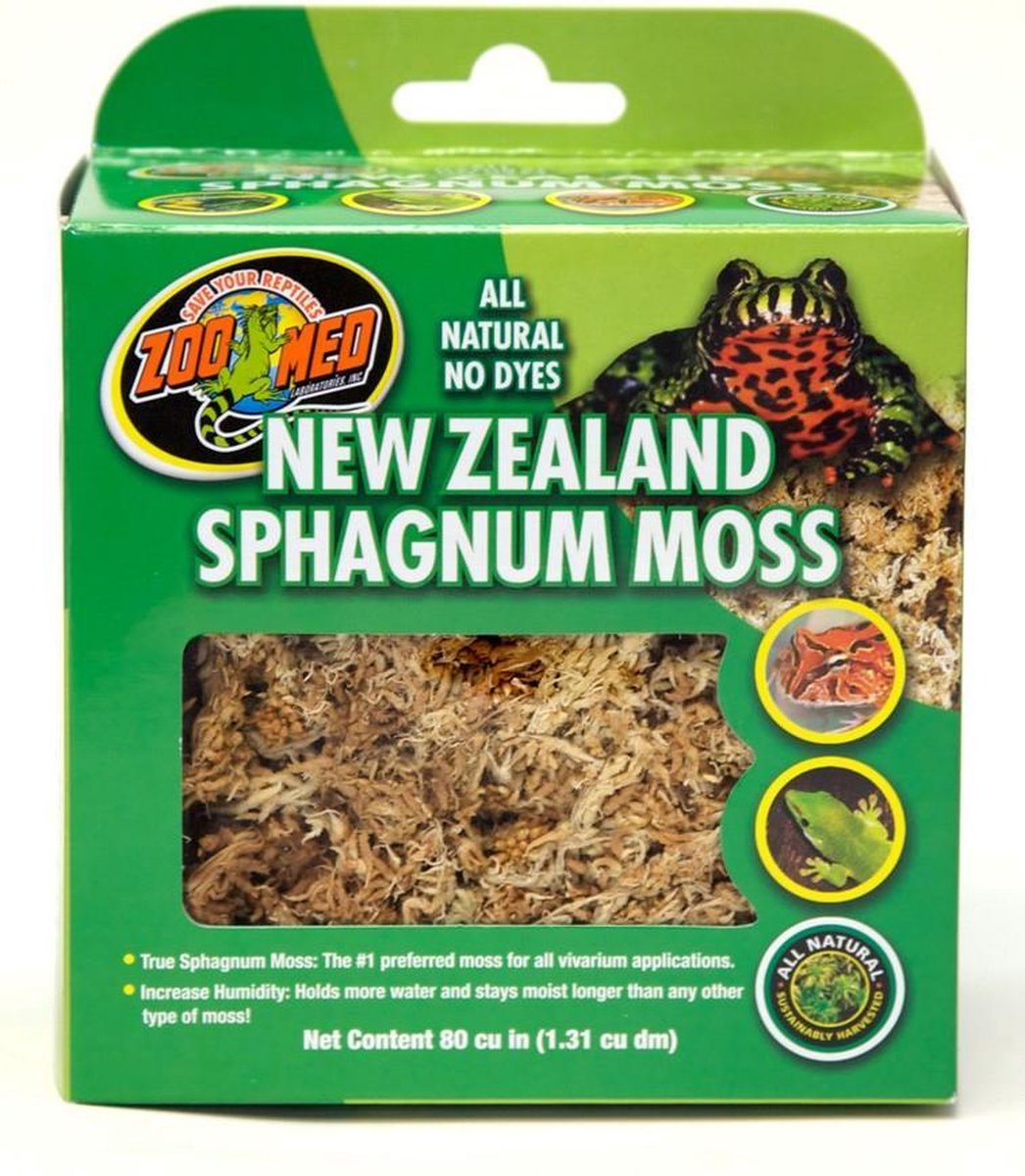 Zoomed New Zealand Sphagnum Moss - 1