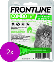 Frontline Combo Spot On Kitten - Anti vlooien en tekenmiddel - 2 x 1 pip