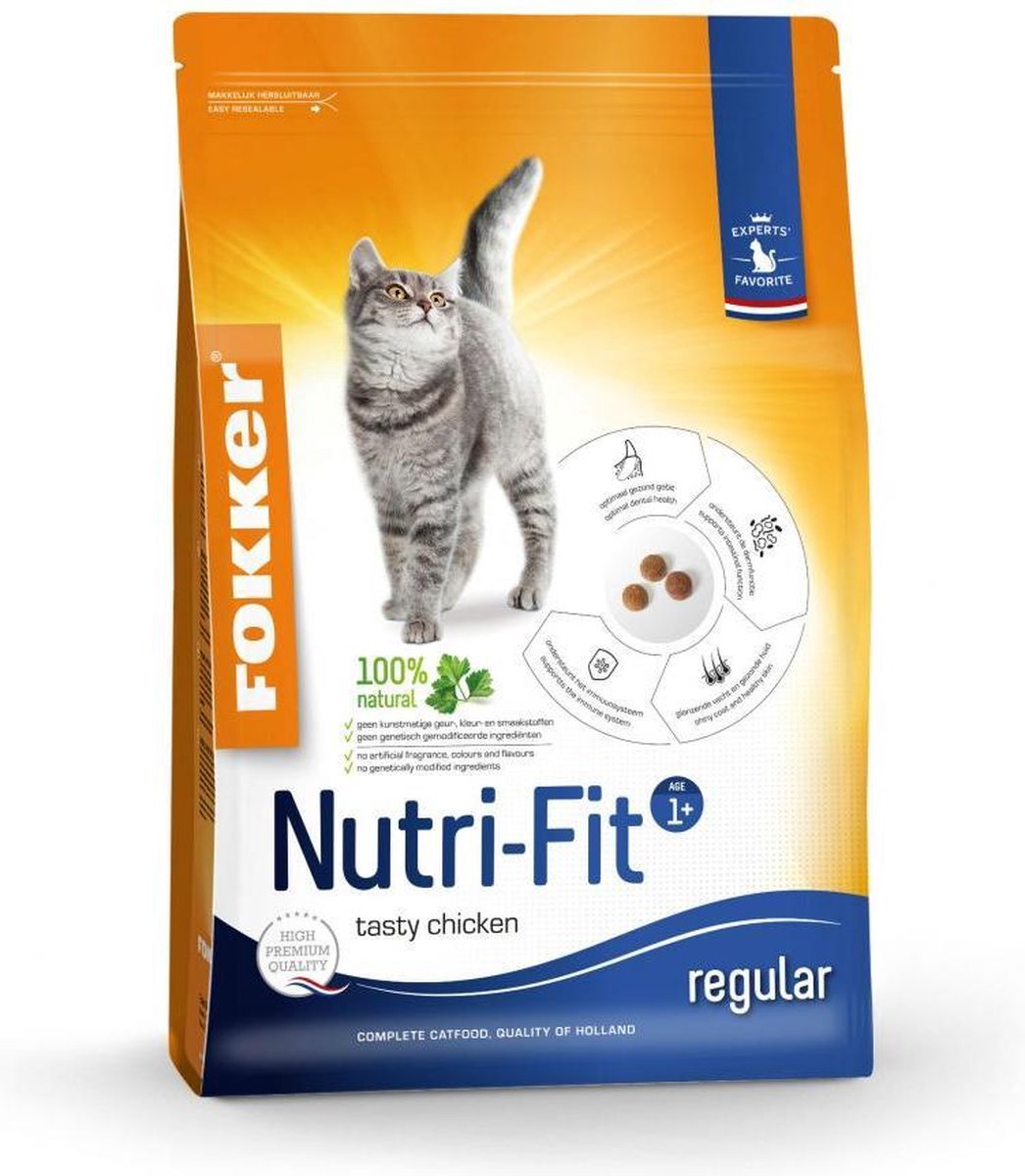 3x Fokker Cat Nutri Fit 2