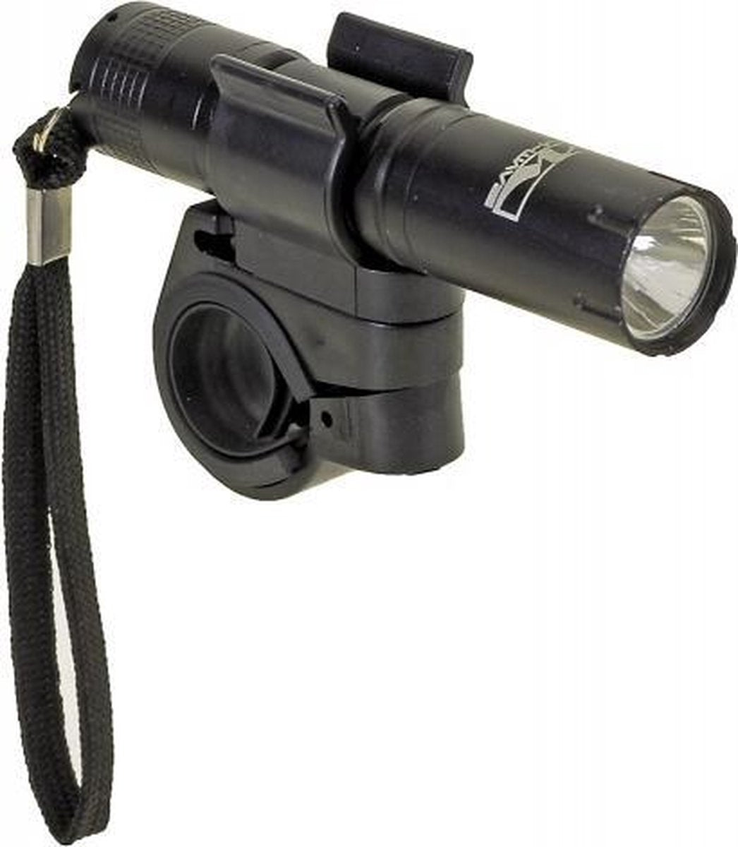 M-Wave Apollon a mini 1.1 1 watt - Verlichtingsset - LED - Batterij - Zwart