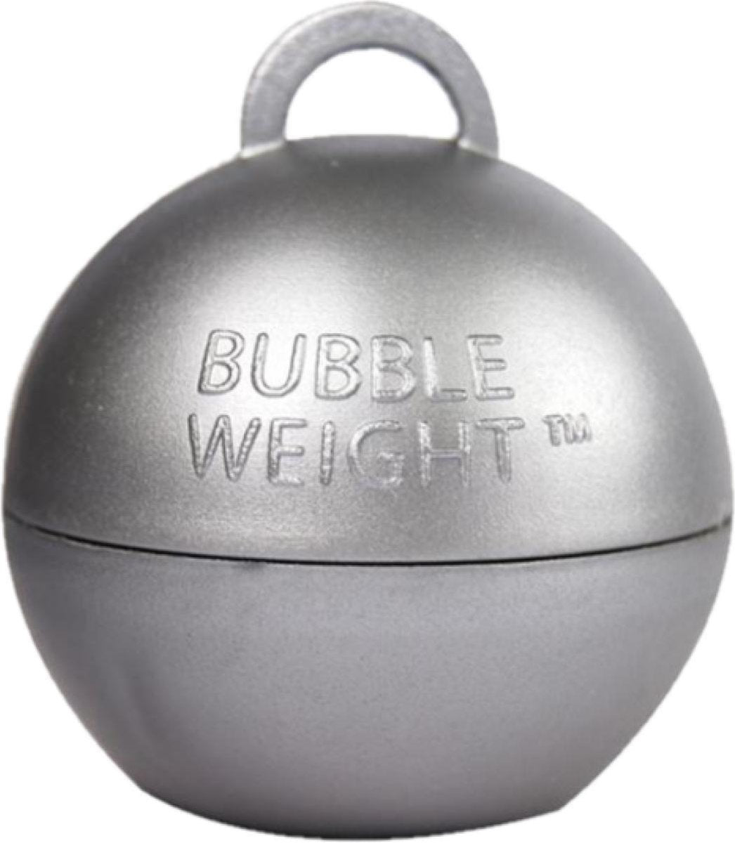 Ballongewicht - Bubble - Zilver - 35 Gram - 1st.