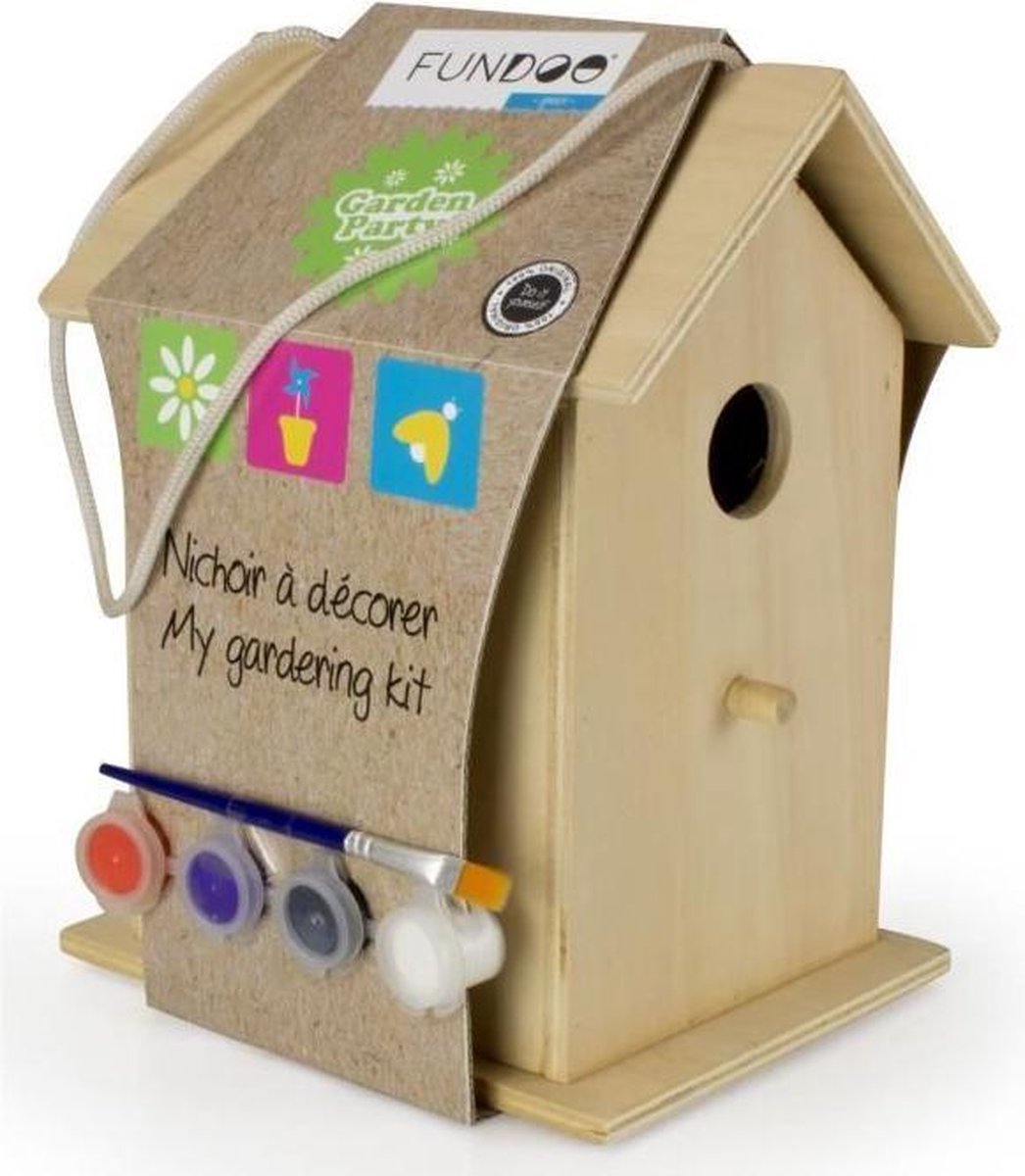 FUNDOO - Vogelhuisje om te versieren