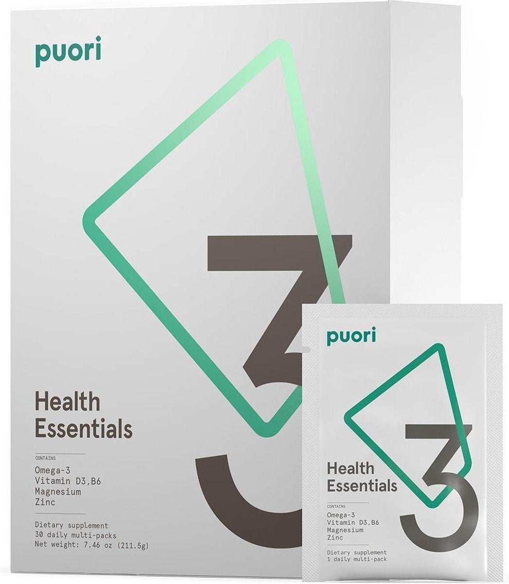 Puori PP3 Daily Supplements Multipack