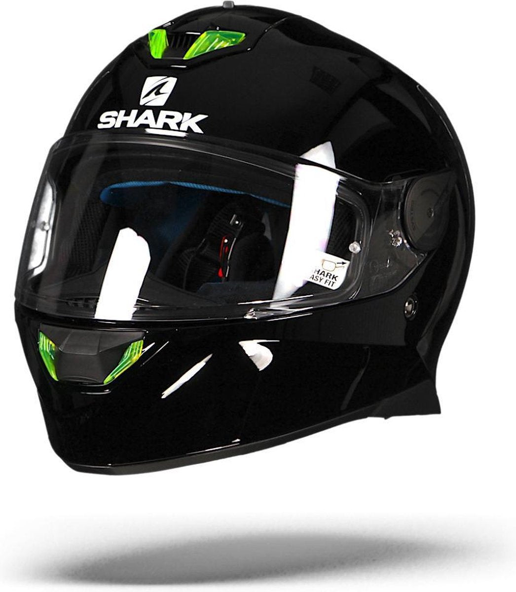 Shark Skwal 2 Blank BLK Zwart Integraalhelm - Motorhelm -  Maat S