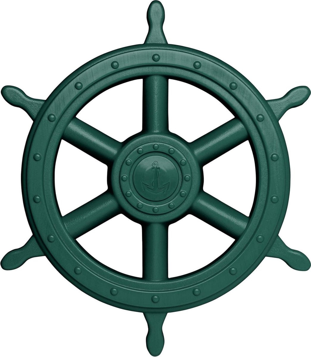 Groot piratenstuur groen