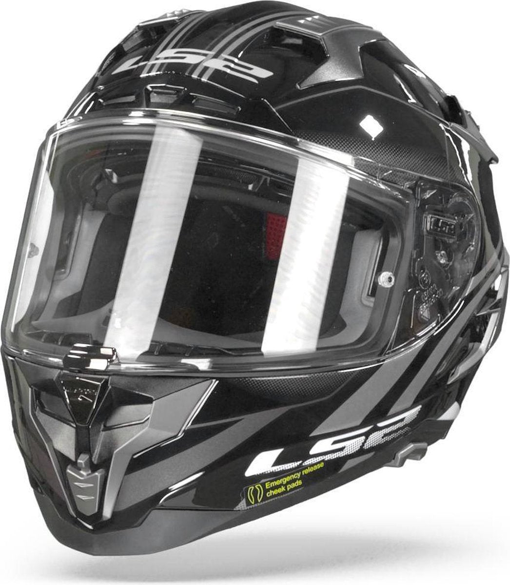 LS2 FF327 Challenger Propeller motorhelm