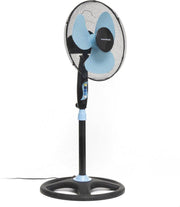 Staande ventilator InnovaGoods - Zwart Blauw 40 CM 50W