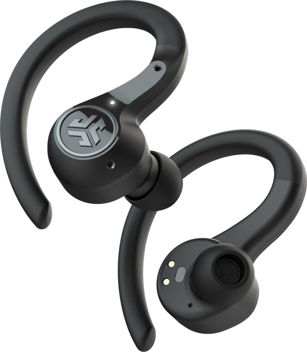 JLab Epic Air Sport ANC Draadloze Oordopjes met Oplaadcase - Noise Cancelling - Zweetbestendig - Zwart