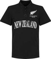 Nieuw Zeeland All Blacks Rugby Polo - Zwart - L
