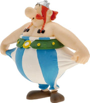Asterix figuur Obelix holding his pants 8 Cm