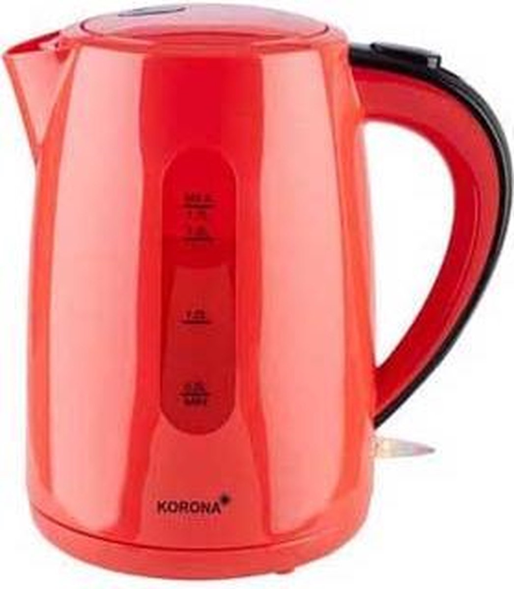 Korona 20132 waterkoker - 1.7l - 2200W - Rood