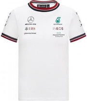 Mercedes GP Team Mens Driver T-shirt White-4 M