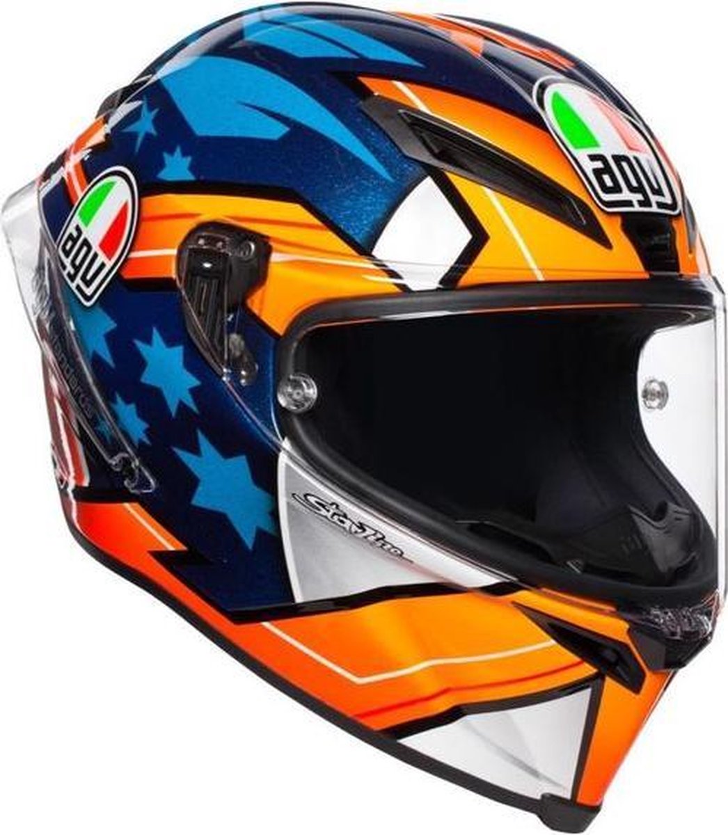 Agv Corsa R Miller 2018 Integraalhelm - Motorhelm - Maat XL