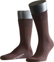 FALKE Milano Fil D'Ecosse Herensok 14683 - Bruin 5930 brown Heren - 41-42