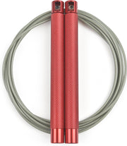 RXpursuit - Speed Rope - Springtouw - Aluminium - Rood-Donker Grijs