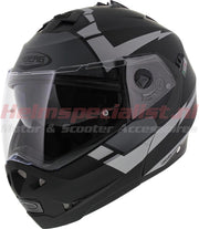 Caberg Systeemhelm Duke II Kito mat zwart antraciet Motorhelm (S)