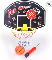 Enthusiast mini basket met bal en pompje