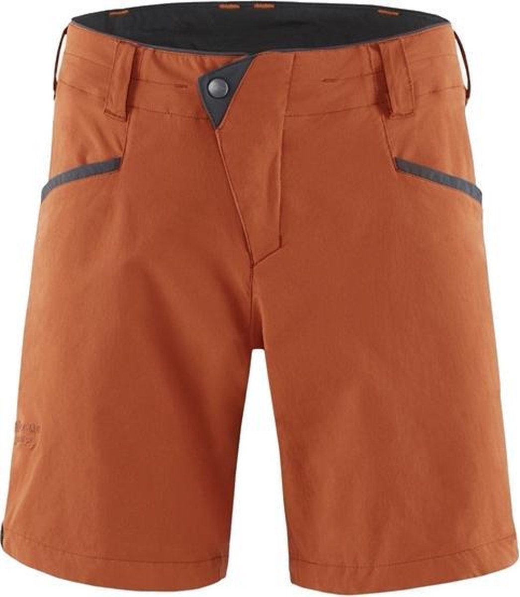 Klättermusen Outdoorshort Vanadis 2.0 Heren Polyamide Bruin Mt L