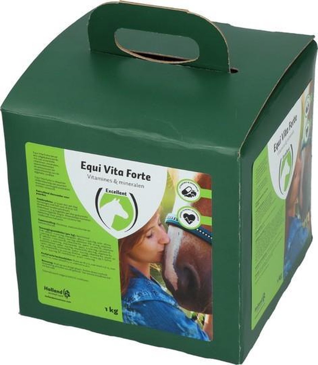 RelxPets - Excellent -  Equi Vita Forte - Uitgebalanceerde Mix - Supplement - Verhoogde Prestaties - 1 KG